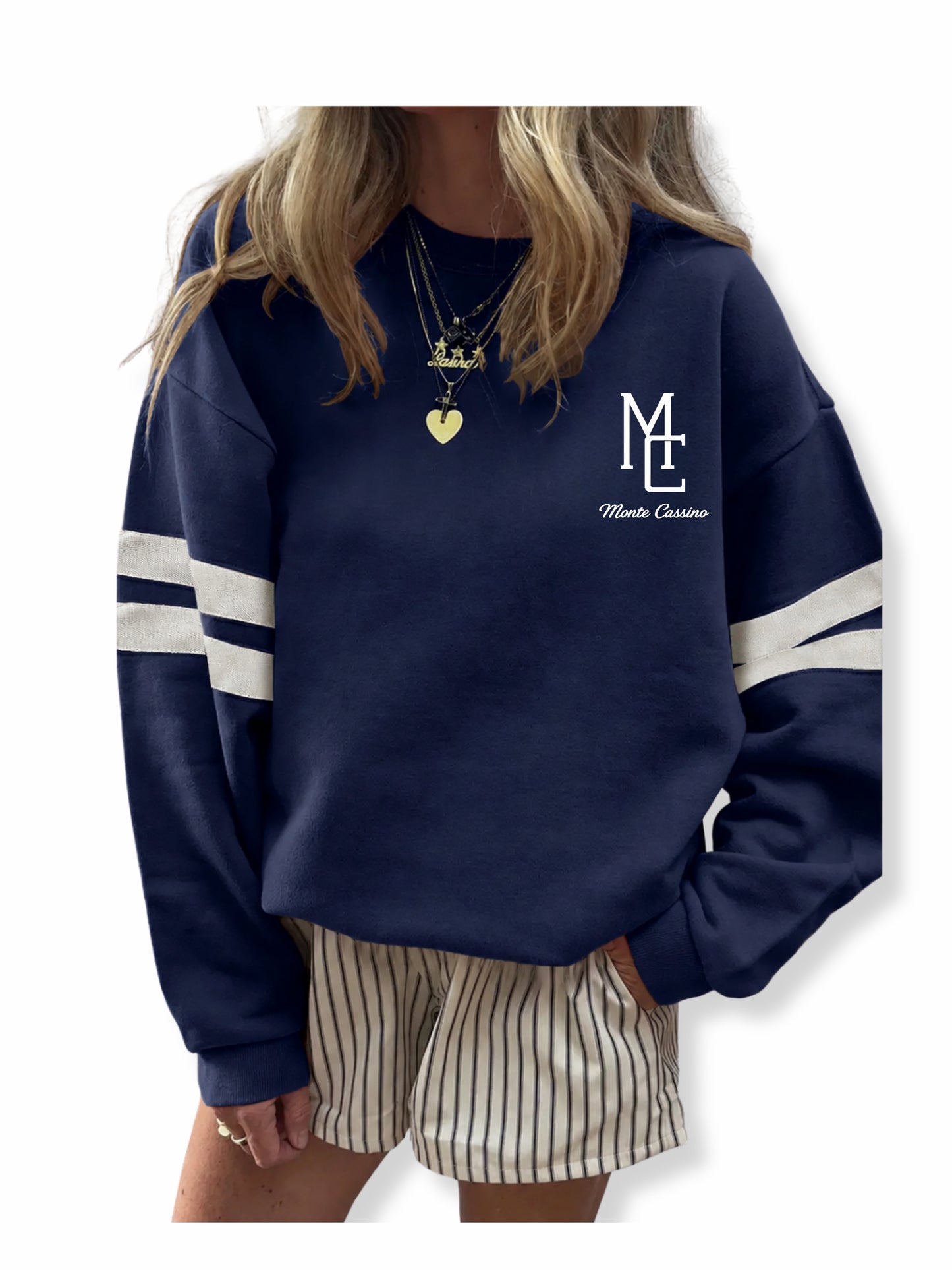 PRE ORDER Banded Arm Lightweight Sweatshirt
