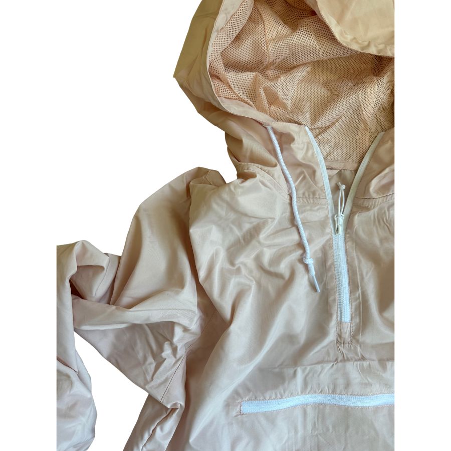Blush Crop Windbreaker (Adult)