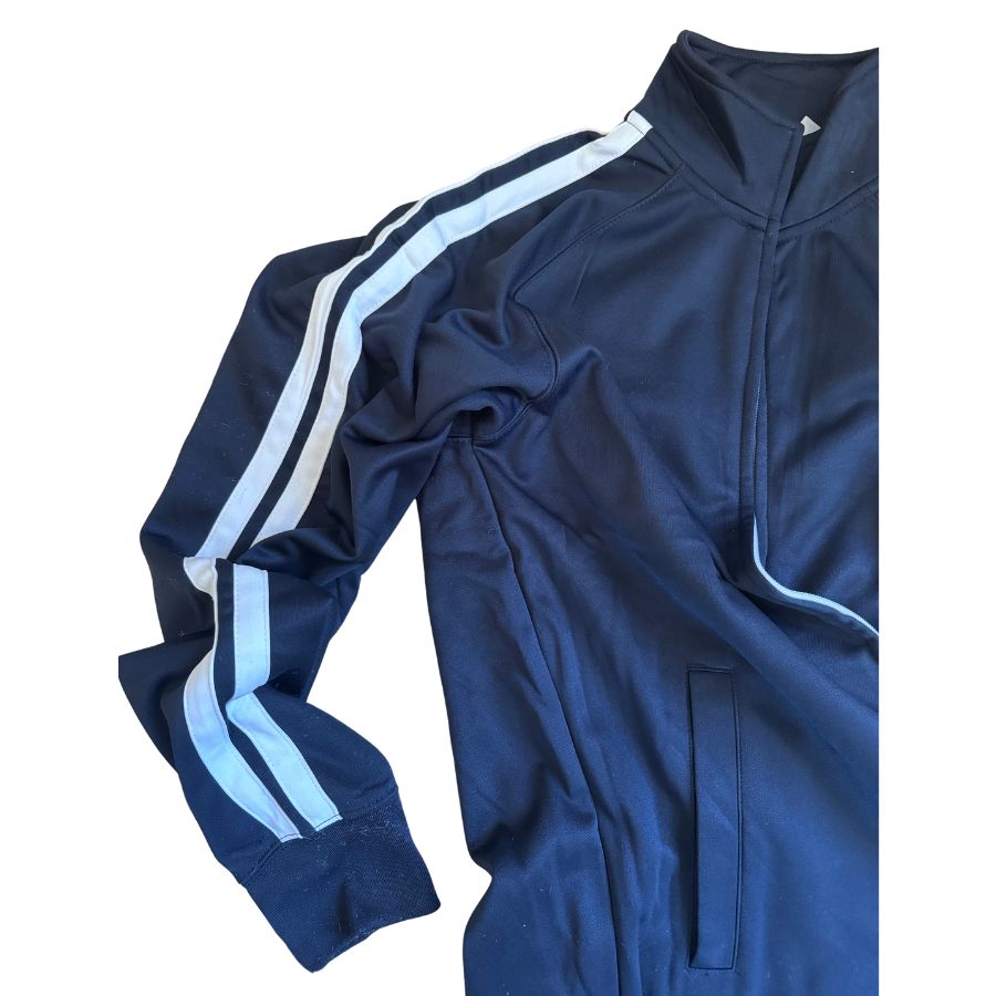 Navy Track Jacket Stripe (Adult)