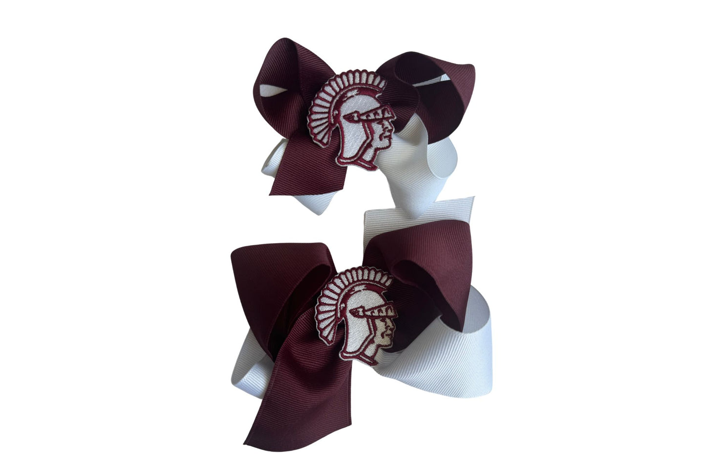 2-Tone Embroidered Patch Bow - Jenks