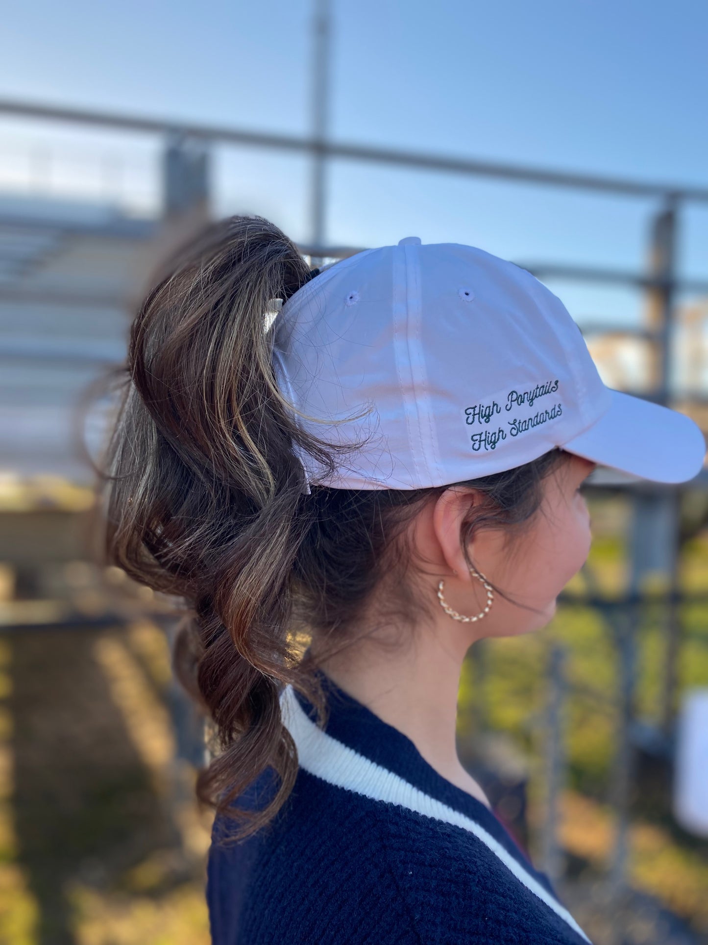 High Ponytail Hat