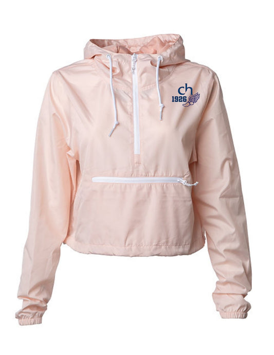 Blush Crop Windbreaker (Adult)