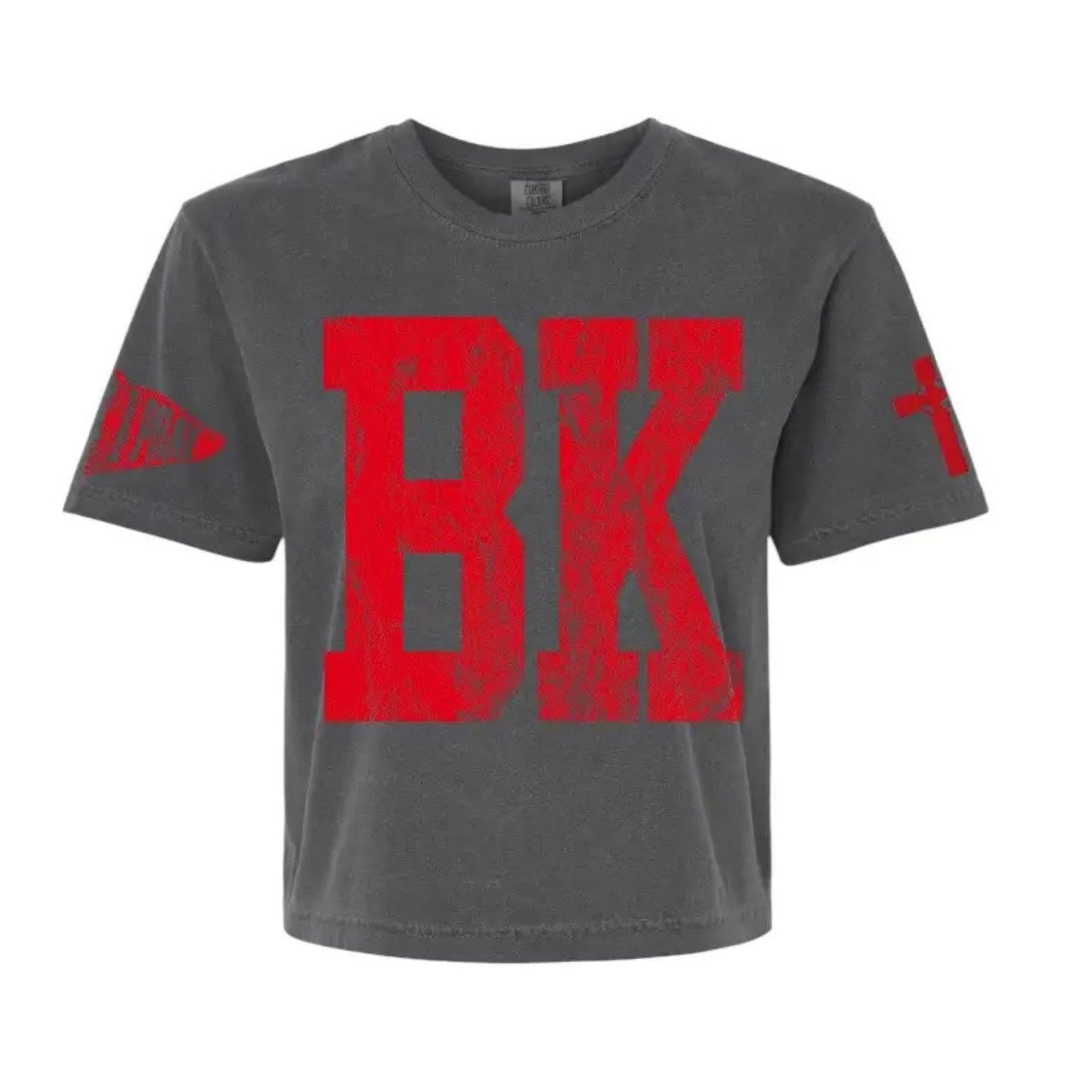 Bishop Kelley Vintage Fan Crop T-Shirt