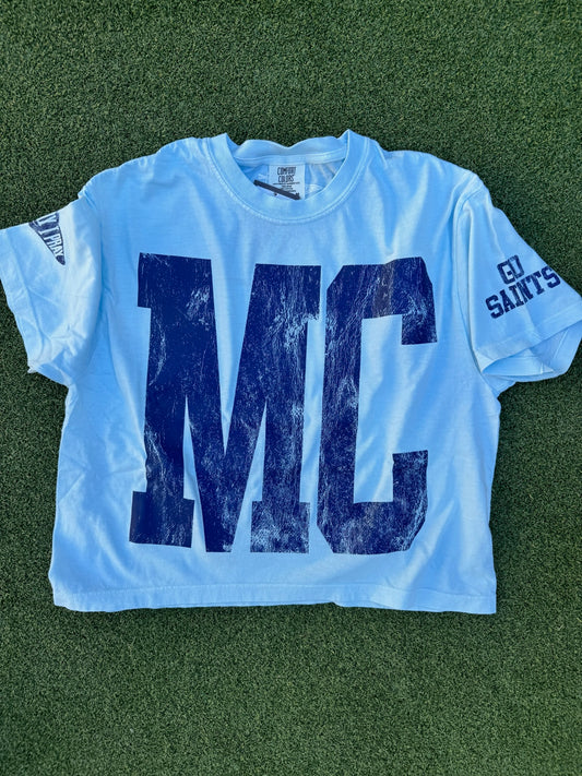Monte Vintage Fan Crop T-Shirt - ADULT