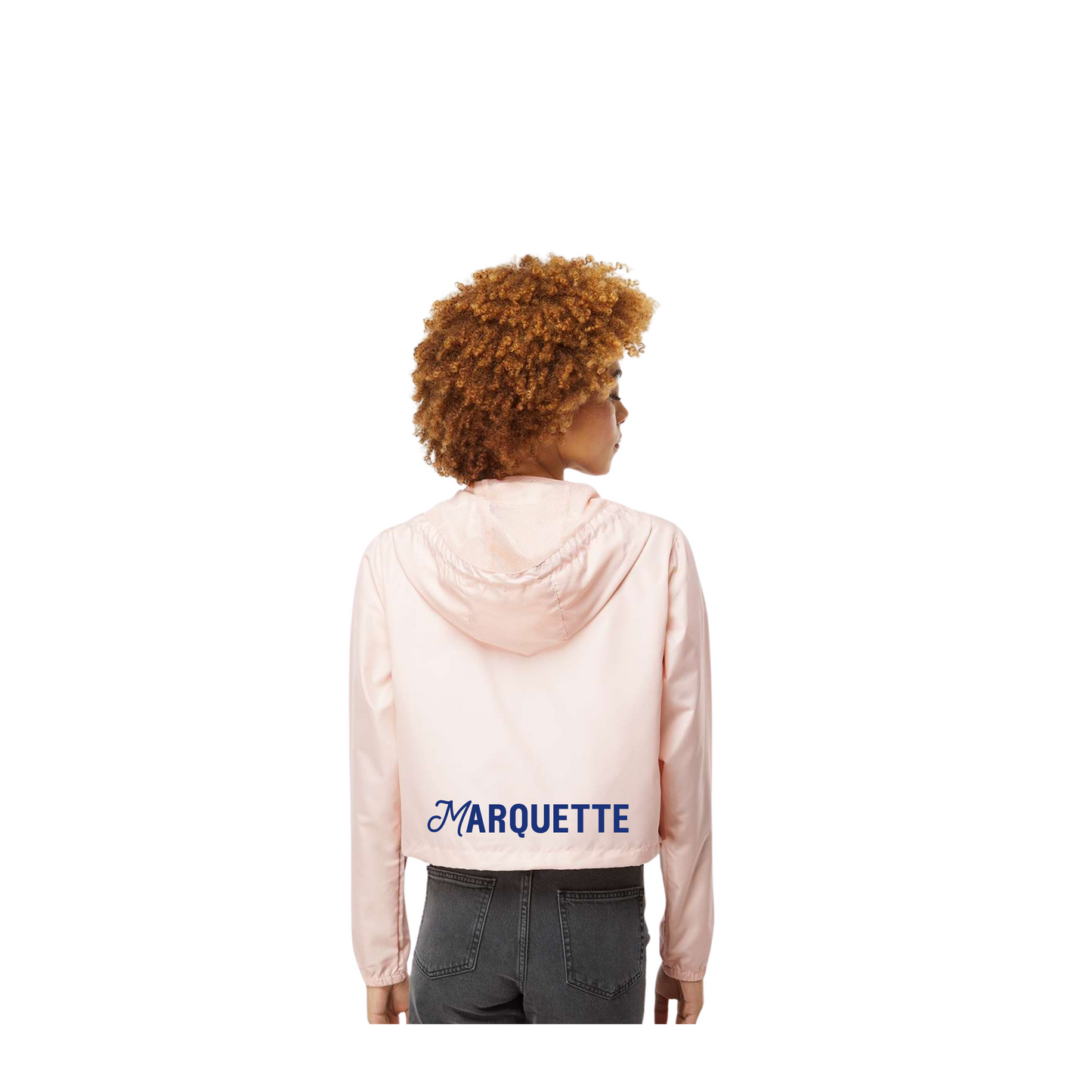 Marquette Crop Windbreaker (Adult)