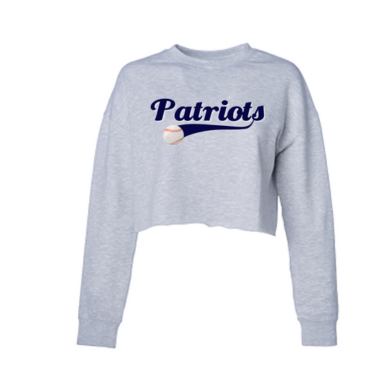 Cropped Patriots Sweatshirt