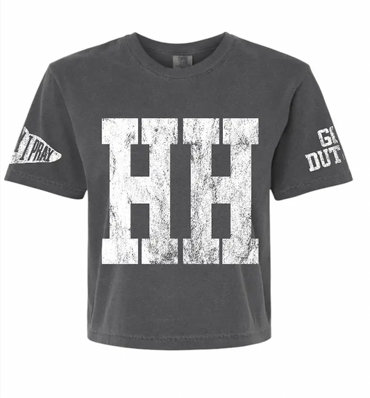 Holland Hall Vintage Fan Crop T-Shirt