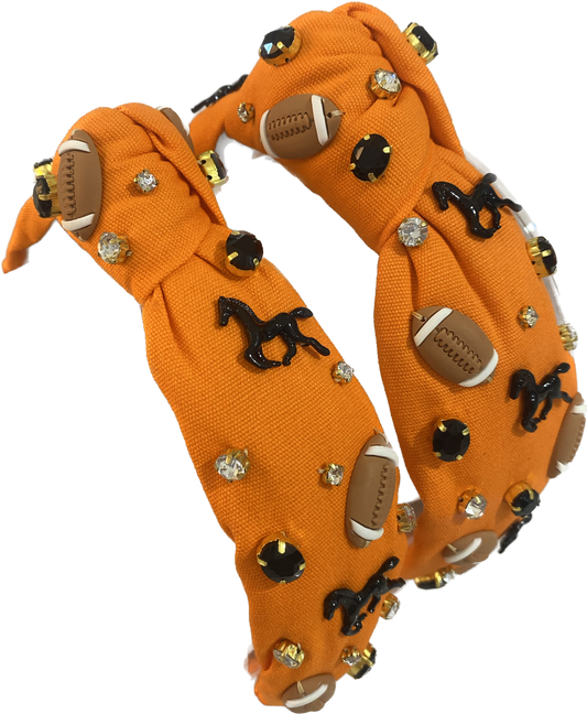 Game Day Headband (Orange) MF